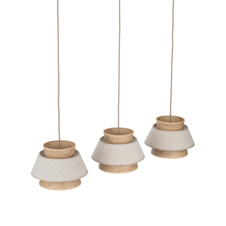 Lampa wisząca potrójna KALUM LEN 3XE27 Tk Lighting 11809