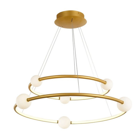 Lampa wisząca LOZANNA 87cm LED Italux PND-20112035-2A-GD