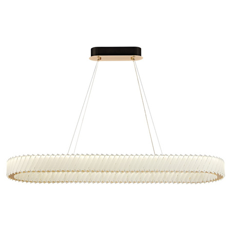 Lampa wisząca owalna Deluxe 120x35cm 44W LED Milagro ML2782