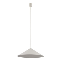 Duża lampa wisząca kaszmirowy stożek 50cm LUME XL KASZMIR 1xGX53 Tk Lighting 11282