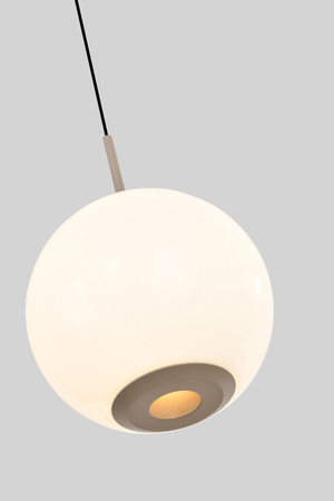 Lampa wisząca czwórka prosta LED Luberon kaszmirowa Aviano Lighting 7051-413