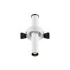 Podtynkowa wysuwana cienka biała tuba LED 3000K Focus T C140TRS-L200-7W3K-W Maytoni