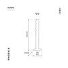 Lampa Stojąca PHOENIX 5xE14 MZ5021