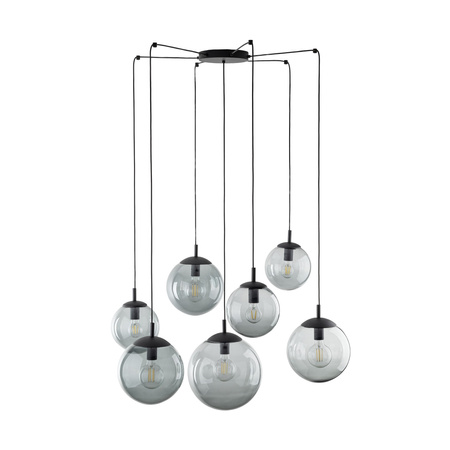 Lampa wisząca ESME 7 GRAPHITE PAJĄK TK Lighting 5385