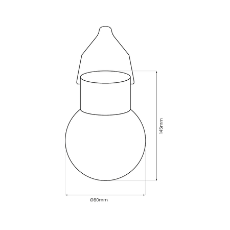 Lampa Solarna Ring RGB IP44 Milagro EKO0585