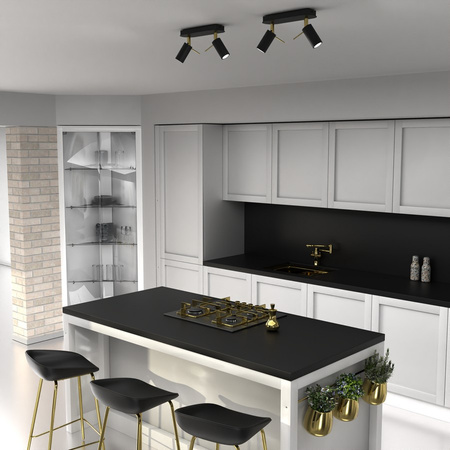 Lampa sufitowa PRESTON GOLD Milagro MLP7631 MLP7635 kolor do wyboru