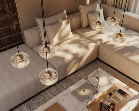 MAXLIGHT P0543 LAMPA WISZĄCA LIPARI III ROUND