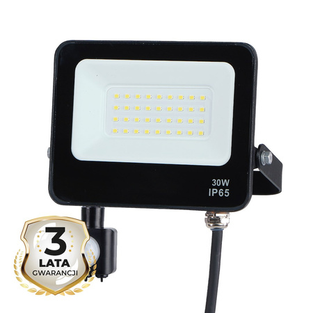 Naświetlacz LED 30W 4000K PIR Eko-Light EKN1626
