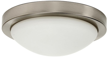 RODA LAMPA SUFITOWA PLAFON 325 E27 2X60W SAT NIKIEL Candellux 13-74037