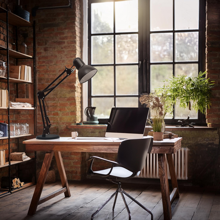 Lampka biurkowa NEXA Black 1xE27 Milagro ML1638