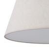 Lampa wisząca stożek z lnu FORMO SABIA LEN 1xE27 Tk Lighting 11317