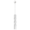 Lampa wisząca do systemu TRACK Milagro LIGHT PENDANT TWISTED WHITE 3W LED MIlagro ML6509