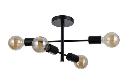 Lampa sufitowa PIANSI Italux PND-4025-4-BL