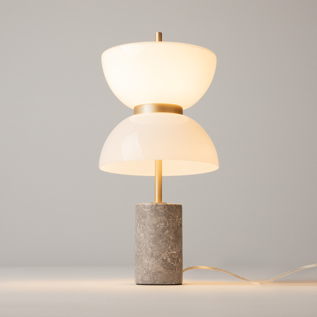 Lampka stołowa z marmurową podstawą LED 3000K Kyoto MOD178TL-L11GR3K Maytoni
