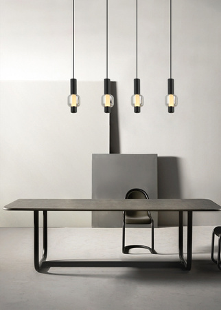 Lampa wisząca czwórka prosta RONDA  Aviano Lighting 7224-0410 