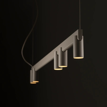 Beżowa lampa wisząca 120cm FOURTY LINE LED Nowodvorski 12405