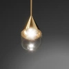 Złota lampa wisząca do łazienki IP44 Nata LED 3000K PL0104-GD Yaskr