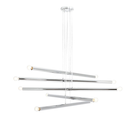 Lampa wisząca chrom TUBO Aldex 1072M4