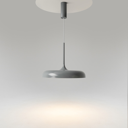 Szara lampa wisząca 40cm LED 3000K Gerhard MOD189PL-L18GR3K1 Maytoni