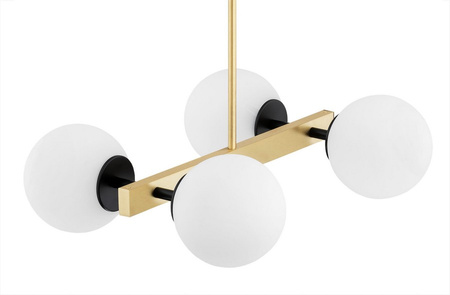 Lampa wisząca mosiężna FREEMONT 4 Argon 1767