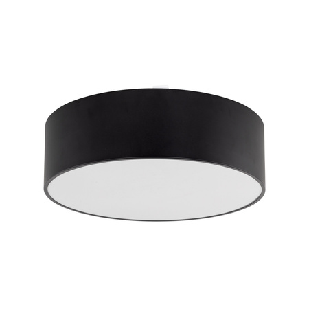 Plafon czarny do łazienki 40cm LIVO BLACK M IP54 3xE27 Tk Lighting 10986