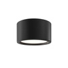 Czarna oprawa sufitowa o średnicy 17,6cm IP44 LED 3000K Hydra C090CL-15W3K-B Maytoni