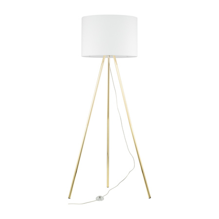UMBERTO WHITE GOLD LAMPA PODŁOGOWA 1 TK Lighting 6637