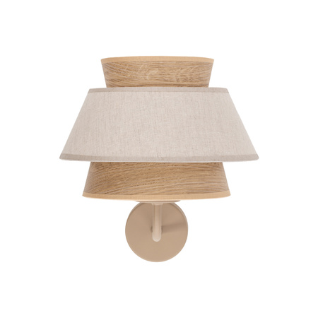 Kinkiet w kolorze sabia KALUM LEN 1xE27 Tk Lighting 11803