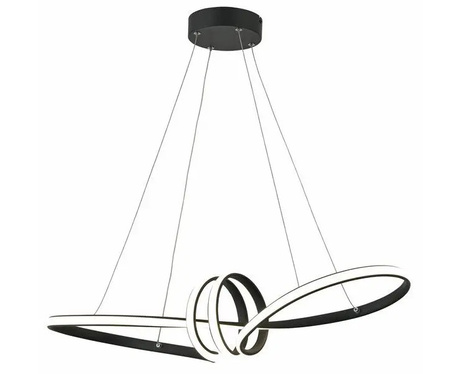 Lampa wisząca czarna CANBERA LED Reality 338901-30