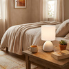 Lampka nocna Sabrina 1xE14 Biały Milagro ML2769