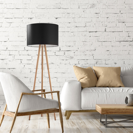 Lampa podłogowa TOKYO BLACK SOSNA TK Lighting 5298