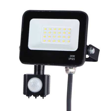 Naświetlacz LED 20W 4000K PIR Eko-Light EKN1625