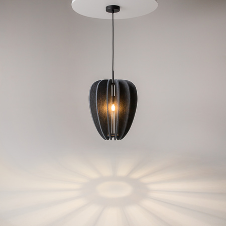 Szara lampa wisząca z filcu Cambio MOD398PL-01GR Maytoni