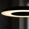 Lampa wisząca Piattino Czarny 30W LED 3000K-4000k-6000K Milagro ML1814