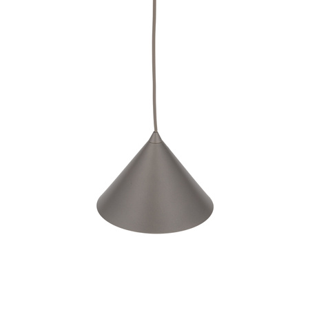 Lampa wisząca metalowy stożek w odcieniu brązu 21cm CONO S NEW BROWN 1xE27 Tk Lighting 11375