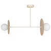 Lampa wisząca Bloom 2xG9 Beż-Taupe Milagro MLP0298