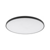 Plafon sufitowy z czarną obramówką o średnicy 64cm IP44 AGNES ROUND LED 4000K PRO Nowodvorski 10976