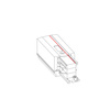 CTLS POWER END CAP, LEFT (PE-L) 3-obwodowy CTLS Nowodvorski 8232