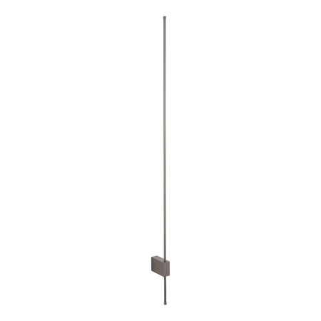 Brązowy liniowy kinkiet 114cm podświetlający ściane LIXA BROWN LED 3000K 18W Tk Lighting 18300