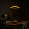 Lampa wisząca Piattino Czarny Złoty 30W LED 3000K-4000k-6000K Milagro ML1815