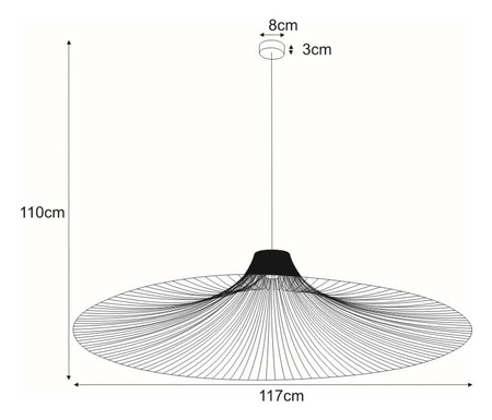 Lampa wisząca KP-09 z serii DOT Kaja Lighting