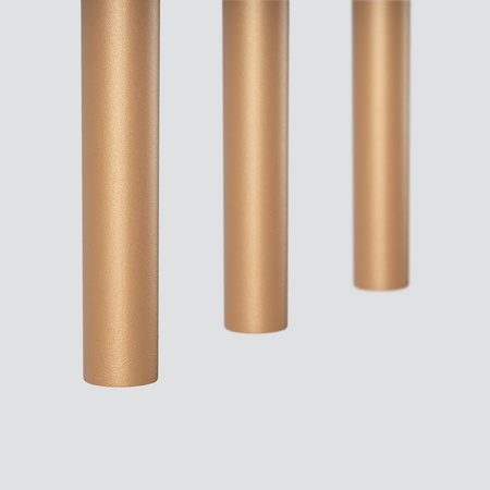 Lampa wisząca tuba złota PASTELO 3L Sollux SL.1171