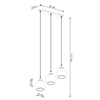 Lampa wisząca ALINO Sollux SL.1142