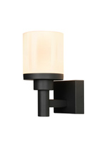 Saponia lampa ogrodowa kinkiet górny 17,8x25cm czarny 12W LED IP65 Candellux 21-32386