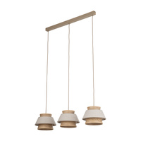 Lampa wisząca potrójna KALUM LEN 3XE27 Tk Lighting 11809
