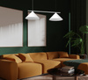 Lampa wisząca CAPITAL BIAŁY 2XGX53 Milagro MLP0943
