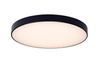Lampa sufitowa plafon czarny 42cm HARD LED MaxLight C0192
