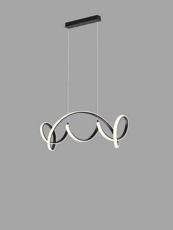 Lampa wisząca Toronto LED czarna Aviano Lighting 7095-0110
