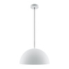 Biała metalowa lampa wisząca o średnicy 35cm 1xE27 Basic colors MOD168PL-01W Maytoni