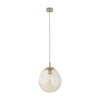 Lampa wisząca nieregularny szklany klosz 25cm LAVA M SABIA 1xE27 Tk Lighting 11327